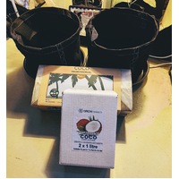 2 pot Coco starter kit with Coco nutrient - Hand watered hydroponic system