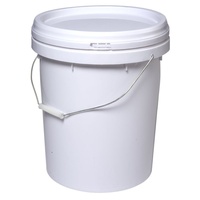 20L White Pail - Bucket only no lid DWC