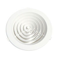 round wall ceiling grill 250mm diffuser - Poly jet outlet for 250mm ducting 10inch