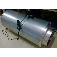 HyperFan Silenced 200mm - 1206m3hr - 335LPS