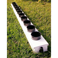Solo 100 kit 11 pot system - 80mm pots - hand water or connect to pump/other solos