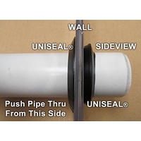 Uniseal 2inch 10107 for pushing pipe through tank walls