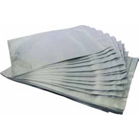 Moisture Barrier Zip Lock Bag - silver clip seal storage bag press seal