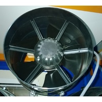 250mm Inline ducted Fan - 4 pole lower noise 250lps - high output