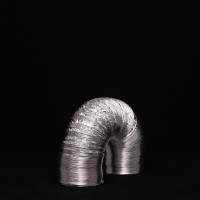 Silver Fan Duct 150mm x 5m Nude Ducting boxed silver inside silver outside