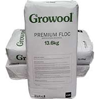 Growool Premium Floc 13.6kg bag - granulated rockwool