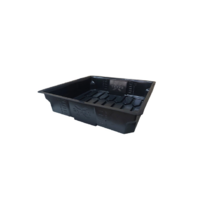 X-Trays Flood tray 2' x 2' - white - 60x58x15cm inner - 69x69x17cm outer
