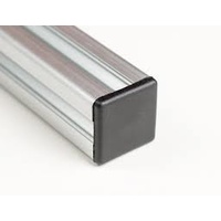 aluminium frame - plastic end plug Qubelok