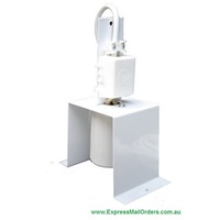 Lampholder 90degree bracket for deep bowl reflector with 4m lead and nuts and bolts lamp holder only (chinahat)