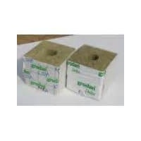 75mm with hole wrapped cube PER CUBE Grodan Rockwool Delta 4G 42/40