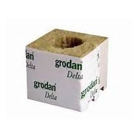 75mm CARTON WITH HOLE wrapped cube - Grodan Rockwool Delta 4G 42/40