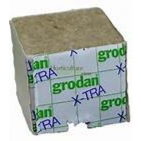 75mm no hole wrapped cube PER CUBE Grodan Rockwool DU4G