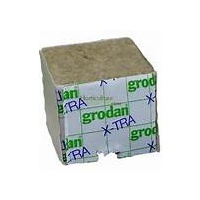 75mm Carton no hole wrapped cube PER CARTON Grodan Rockwool DU4G carton of 384