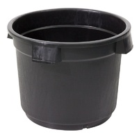 pot 500mm black GCP