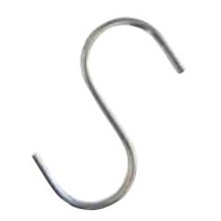 S Hook 16mm light Hanger - 16mm x 5mm each - pack of 5