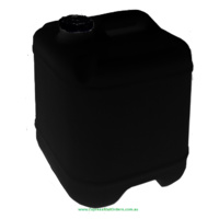 1 pallet of 20litre black drum cube with 58mm cap to suit and 3/4 bung