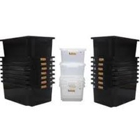 Plastic lid to suit 60L black kitab stack/nest
