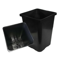 Tub 290tall - 290mm tall square 290x290x400mm pot - no holes like bucket