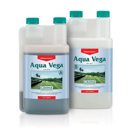 Aqua Vega 2x1Ltr Part A+B, Canna Nutrient set