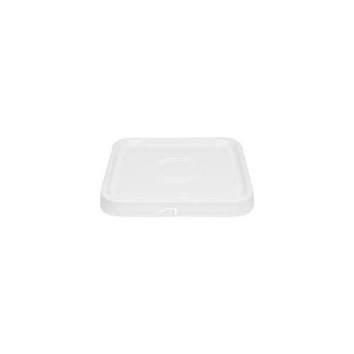 LID FOR 10L square white pail -  lid only 230x230 - c10 