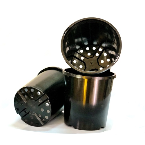 Pot 165mm, black (1gal - also suit our solo 150 system) - c160