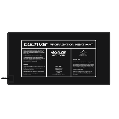 Small flexible Heat Mat 39 x 28cm - Cultiv8 - Thermostat available as optional extra
