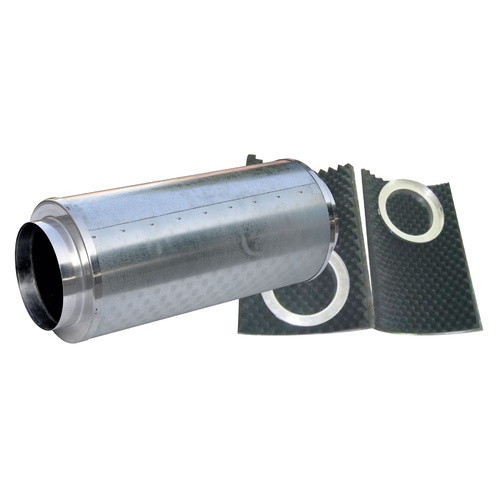 Silex fan silencer 150mm - acoustic foam fan silencer