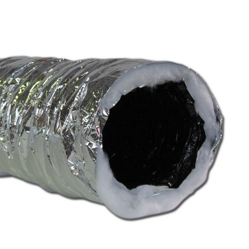 Acoustic Duct 250mm x 5m in box polyester ducting