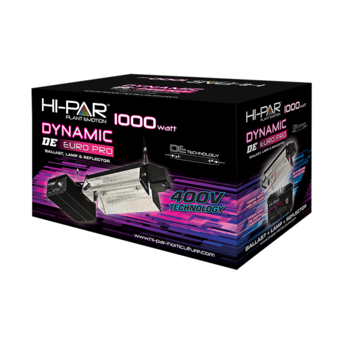 Hi-Par 1000W DE lighting kit complete with 1000 Watt 400Volt lamp and open reflector 