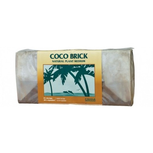 Coco 40L Block - Canna = 4 x 10L Coco expanding media Brick 8L dry size Coco Cube RHP -lr20
