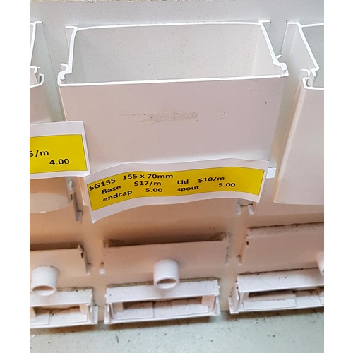155 x 70 Channel Gully base only 3m