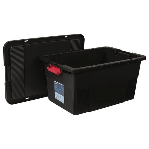 100L tank and lid - used as reservoir crate or to build an aeroponic system