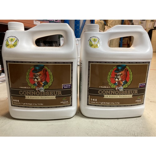 Connoisseur COCO Bloom 4L A and 4L B = 8L set Advanced Nutrients