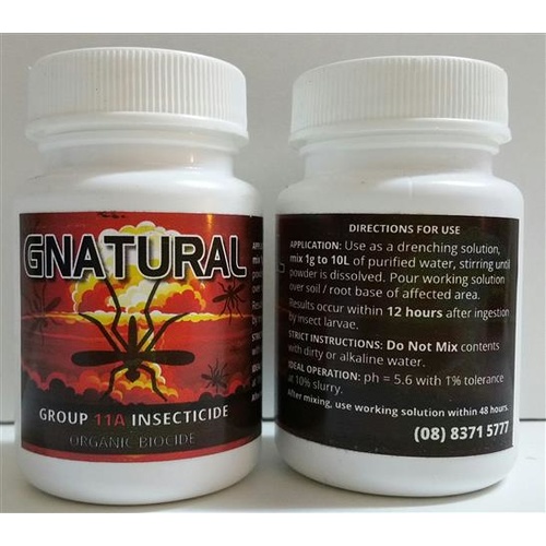 Gnatural Scarid Gnat Bio Insecticide 15g