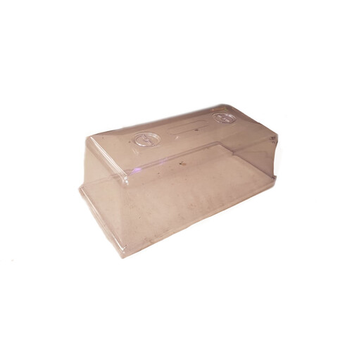 Mondi 2 Vent Clear Propagation lid to suit 545mm x 280mm trays - two vent propagator