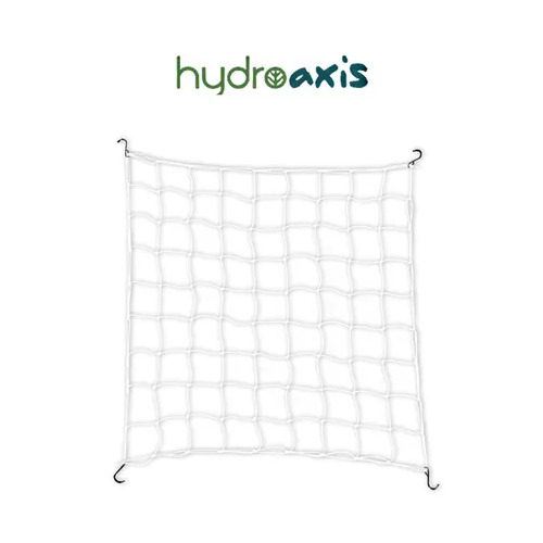 Tent Scrog Net 90x90cm - HydroAxis stretch netting - white small squares