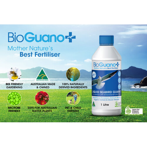 BioGuano+ 1L Liquid seabird Guano