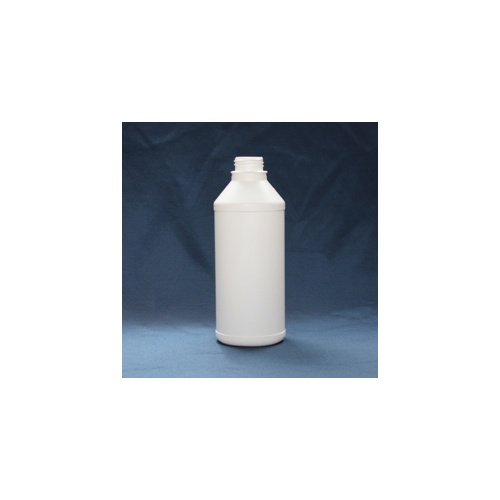 1litre cylindrical bottles with 38mm white cap  - empty