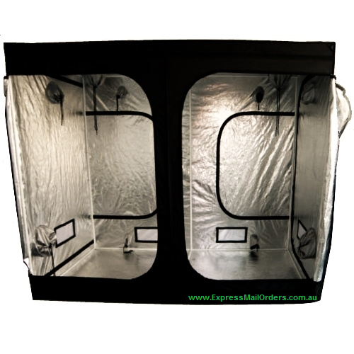 Seahawk 2.4 x 1.2 x 2.3m smart tent suit 2 x 600W HPS lights or 2 LEDs