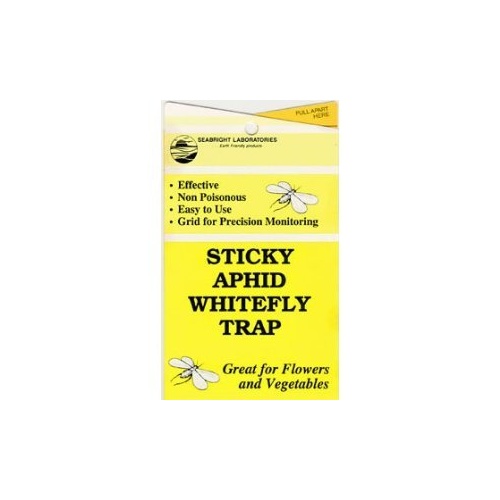 Yellow Sticky Trap each - traps a wide range of insects including scarid fly white fly - yst30