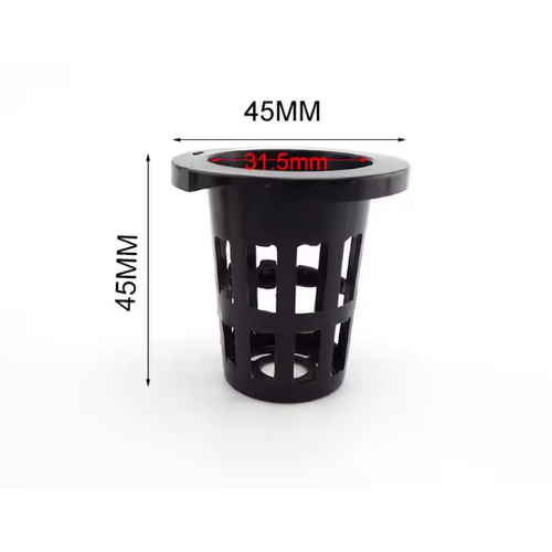 32mm Kratky/NFT/Aeroponic Basket Pot - fits clone station and turbo klone propagators makes them seed stations