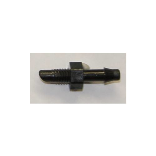 4mm takeoff joiner THREAD end + BARBED end - for screwing into pipe