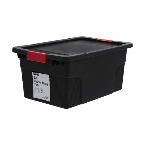 57L tank and lid - used as reservoir crate or to build an aeroponic system