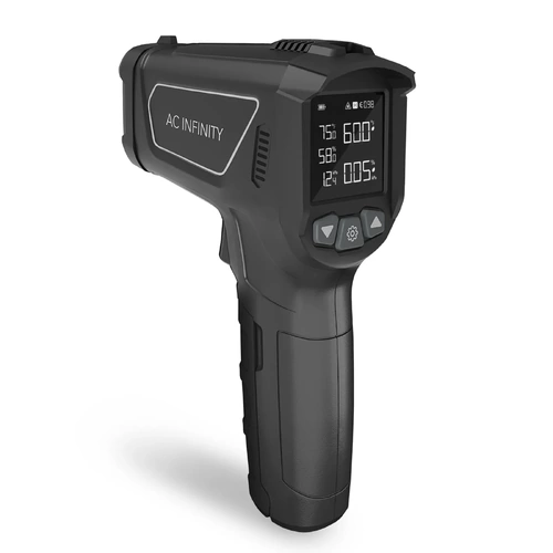 AC Infinity Leaf VPD & Temp Monitor - Handheld Environmental Thermometer