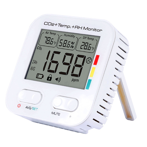 AZ Battery Operated CO2 Monitor
