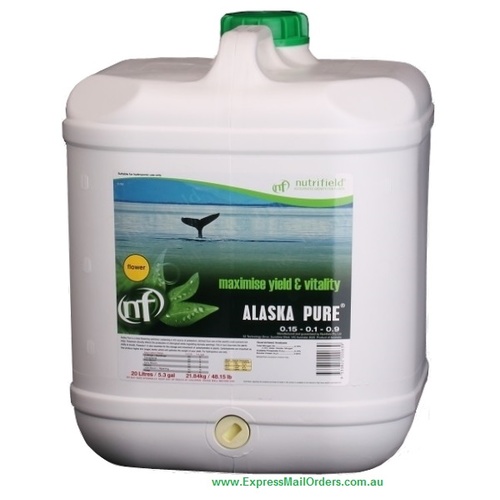 NF Bud Burst 20ltr - flowering booster - previously Alaska Pure by Nutrifield
