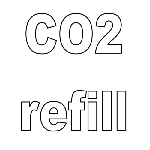 CO2 Cylinder refill and rental -  with empty cylinder exchange - Carbon Dioxide - Agreement in place