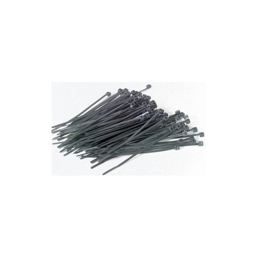 Cable ties 150mm x 3.6mm pack of 100 black