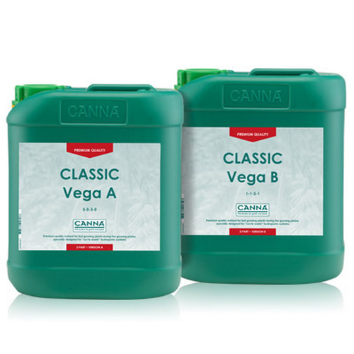 Canna Classic Vega 2x10Ltr nutrient set Part A+B