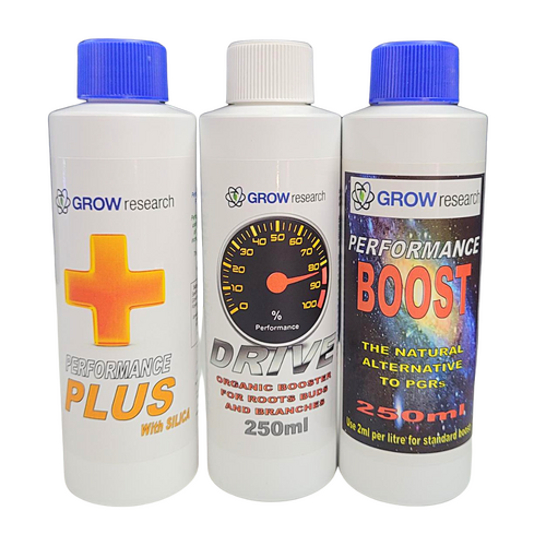 Combo Kit 3x 250ml Nutrient Additives - Grow Research